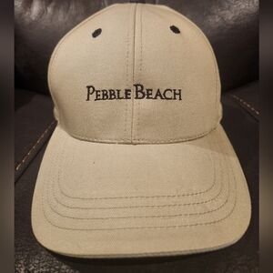 Pebble Beach Beige Cap
